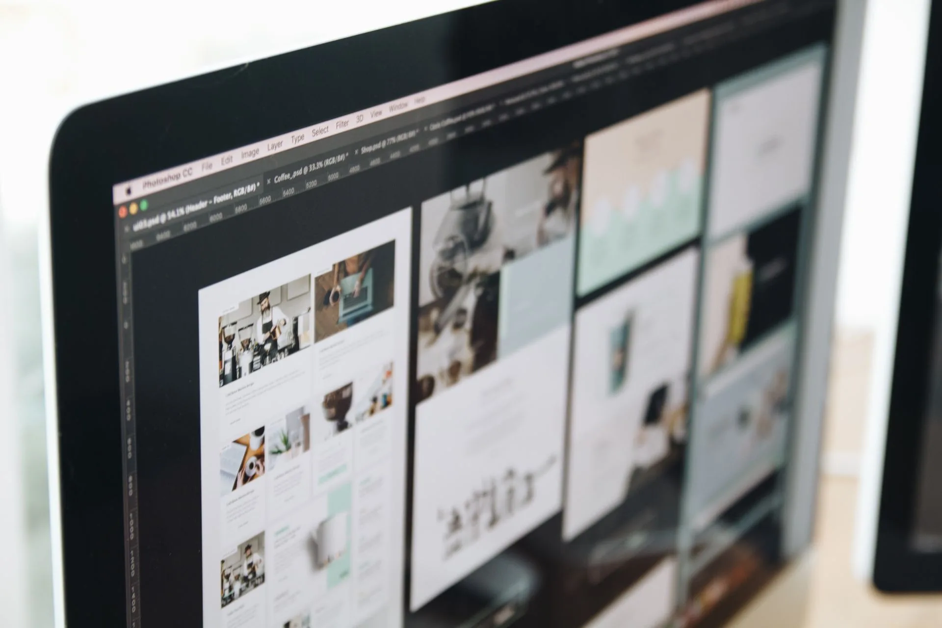 Website hosting infrastructure and development workspace